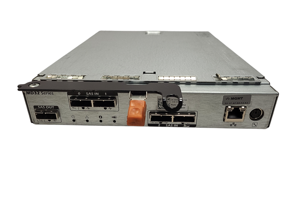 Dell PowerVault MD32 Series E02M iCSI SAS 0N98MP 4-Port RAID Controller READ $