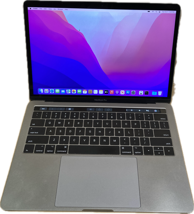 Apple MacBook Pro 13" 2017 i7-7567U 16GB 512SSD No Power Adapter READ