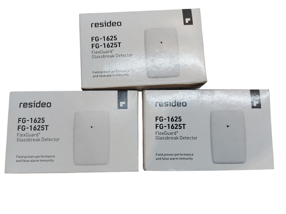 Lot3x - Resideo- Glassbreak Detector - FG-1625 - FG-1625T -New