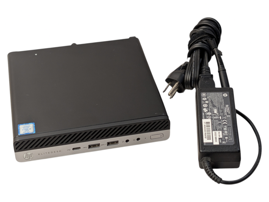 HP EliteDesk 800 G5 Mini Intel Core i5-9500T 16GB RAM 256GB NVMe WiFi Q-