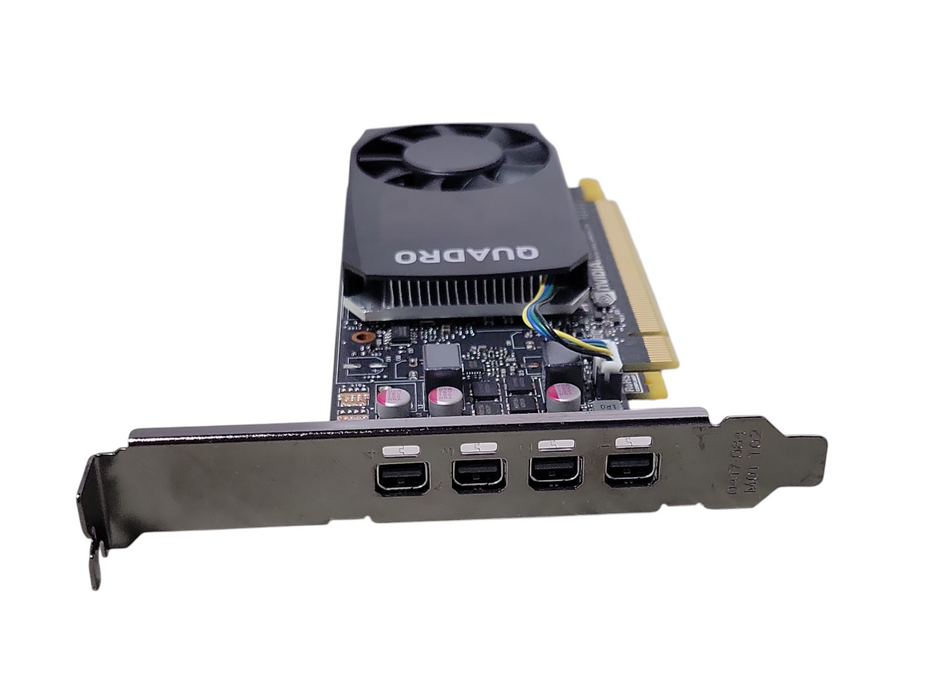 NVIDIA Quadro P1000 4GB DDR5 Graphics Card Low Profile Full Bracket _