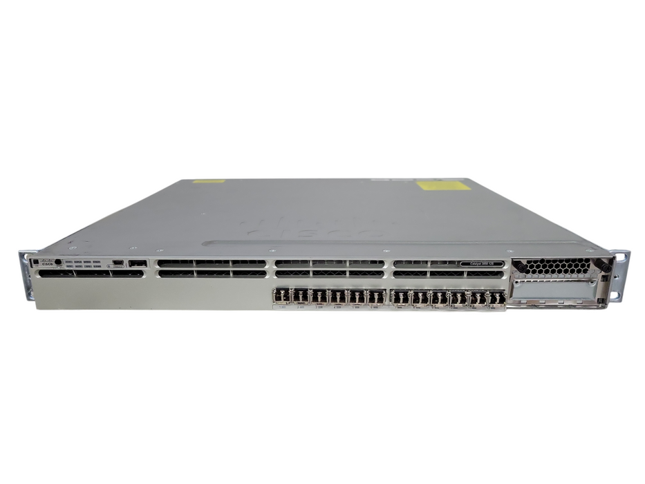 Cisco WS-C3850-12S-E V02 | 12-Port SFP Ethernet Network Switch | 2x PSU !