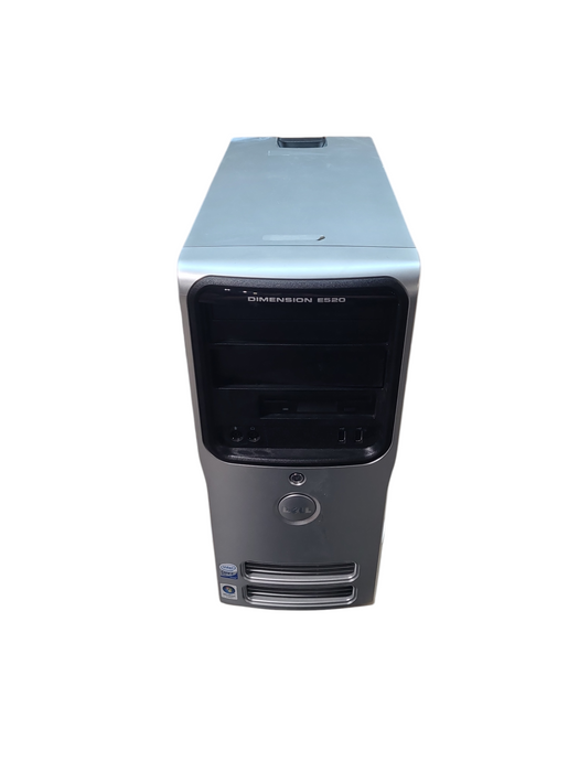 Vintage Dell Dimension E520 Core 2 Duo E4300 1.8GHz 2GB RAM - No HDD