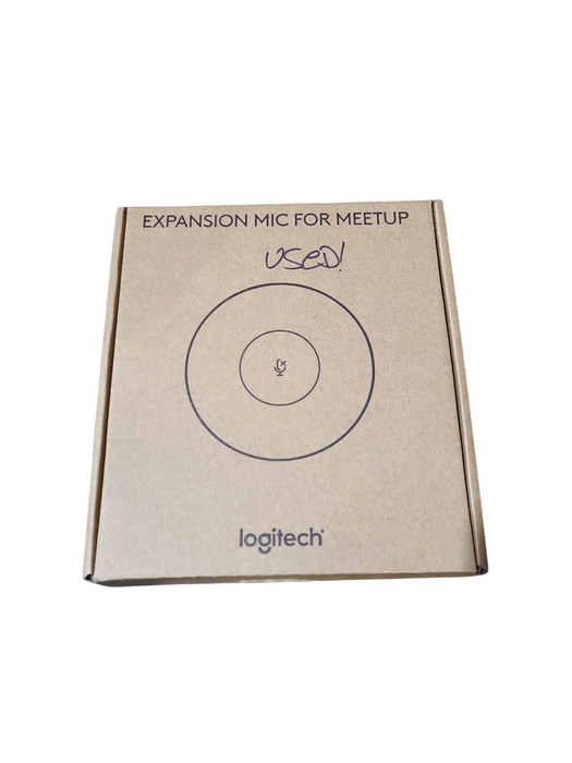 Logitech 889-000130 Expansion Mic for Meetup *READ*