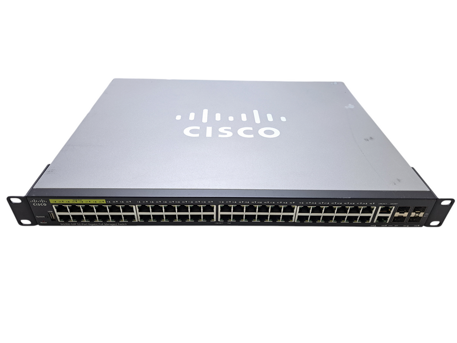 Cisco SG350-52P-K9 V03 | 52-Port Gigabit PoE Managed Switch