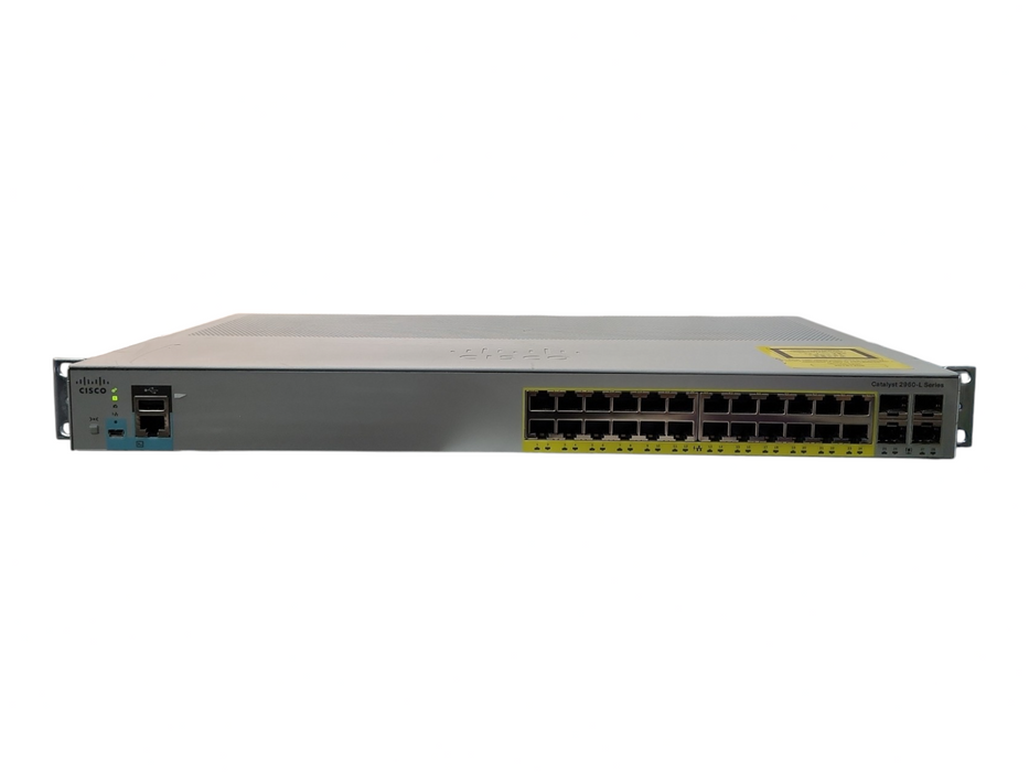 Cisco Catalyst WS-C2960L-24PS-LL 2960-L Gigabit PoE Network Switch
