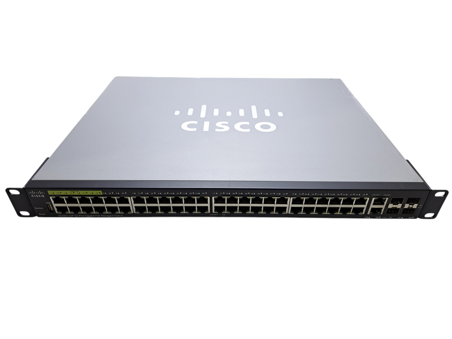 Cisco SG350-52P-K9 | 52-Port Gigabit PoE Managed Switch