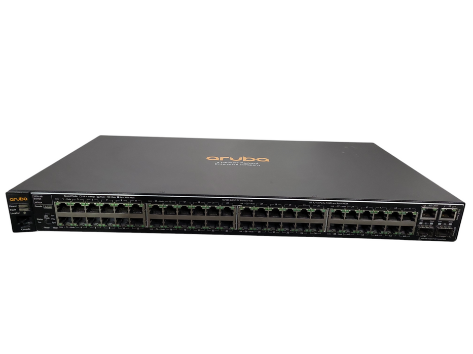 Aruba J9781A 2530-48 48 Port FE 2 RJ45 1G 2 SFP 1G Network Switch !