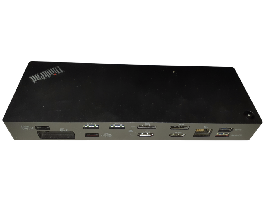 Lenovo DK1841 40AN ThinkPad Thunderbolt 3 Dock Gen2 W/ Adapter