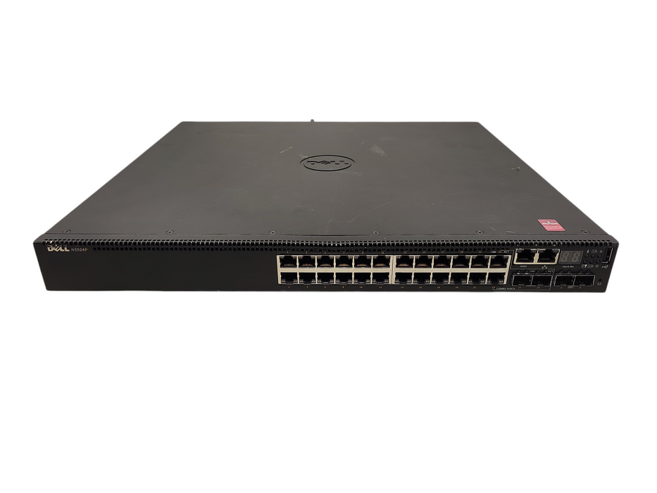Dell N3024P | 24-Port Gigabit PoE+ Managed Switch 1x PSU $