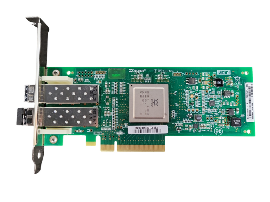 Dell Dual-Port 8GbE SFP PCIe Host Bus Adapter Dell P/N: 0RW9K !