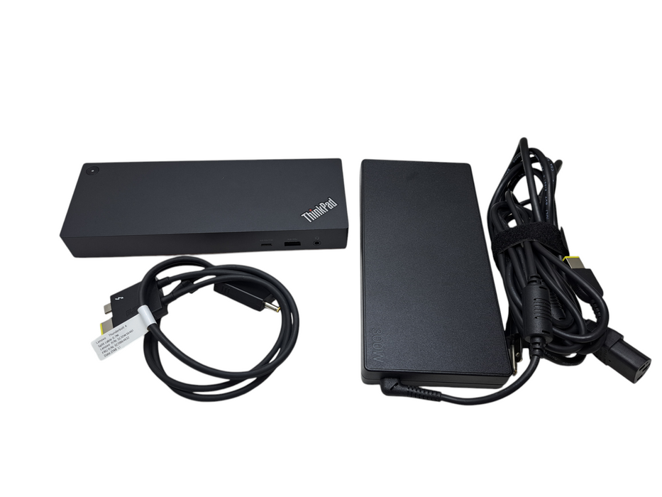 Lenovo Thunderbolt 4 Workstation Dock 300W DK2131 Bundle )