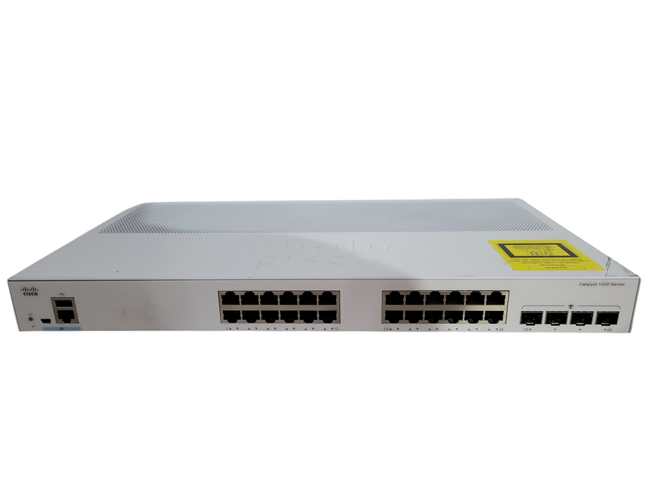 Cisco C1000-24T-4G-L V01 - 1000 Series 24-Port 4xSFP Network Switch !