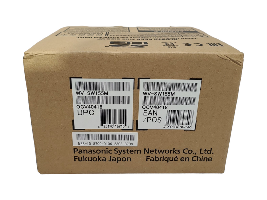 Panasonic WV-SW155M Super Dynamic HD Vandal-Resistant Fixed Dome Camera