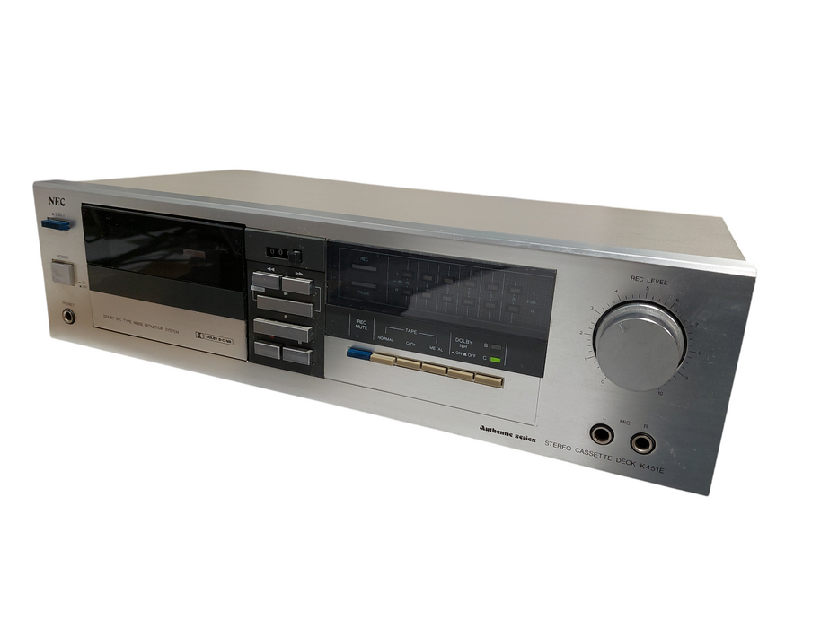 NEC Authentic Series Stereo Cassette Deck Model: K451E =
