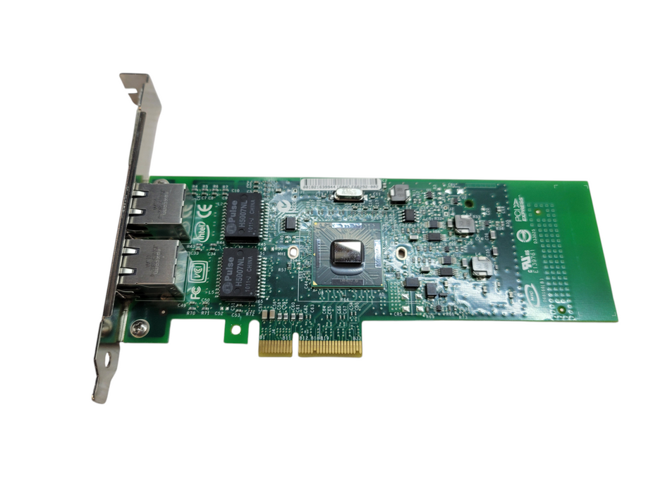 Dell Intel Pro 1000 PT 2 Port 1Gbps PCI-E Network Card 0G174P %