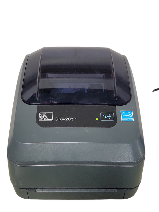 Zebra GK420T Thermal Label Printer USB LAN Network Ethernet GK42-102210-000 _