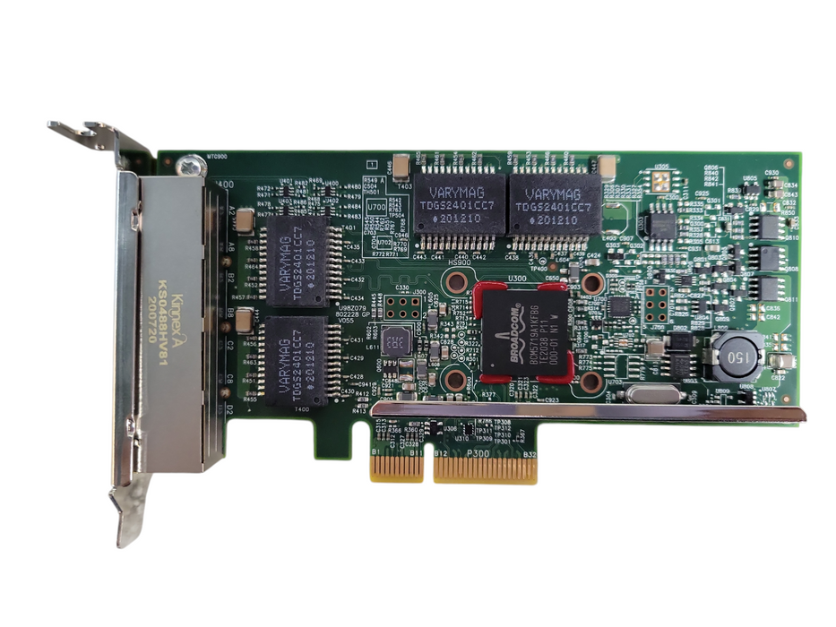 Dell TMGR6 Broadcom 5719 Quad Port 1Gb Ethernet Gigabit PCIe NIC Network Ca !
