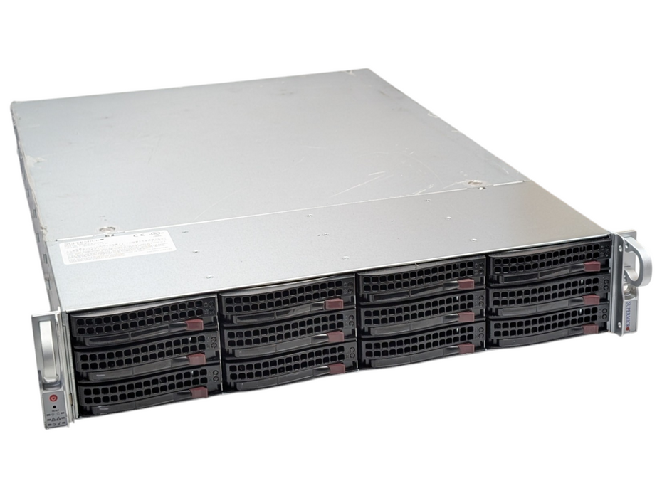 Supermicro CSE-826-9 X9DRD-7LN4F-JBOD 32GB RAM 2x Intel Xeon E5-2620 v2 -