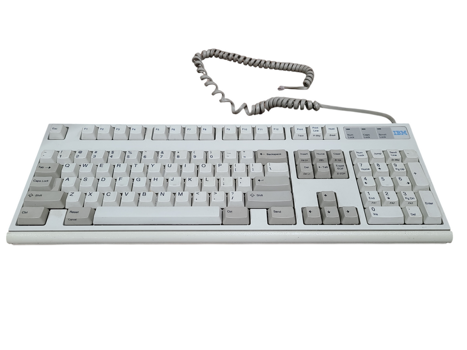 IBM Keyboard White VC/650 QWERTZ Layout 42H0468 RJ-Type Built 1997