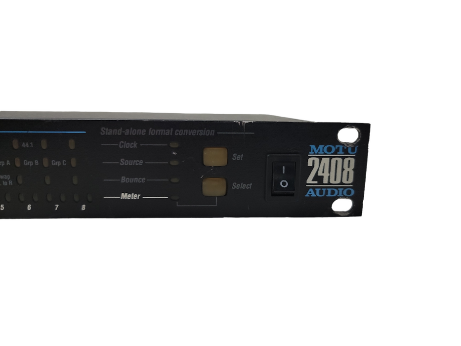 MOTU 2408 MK1 Rackmount Digital Interface Analog Converter Mark of the Unicor
