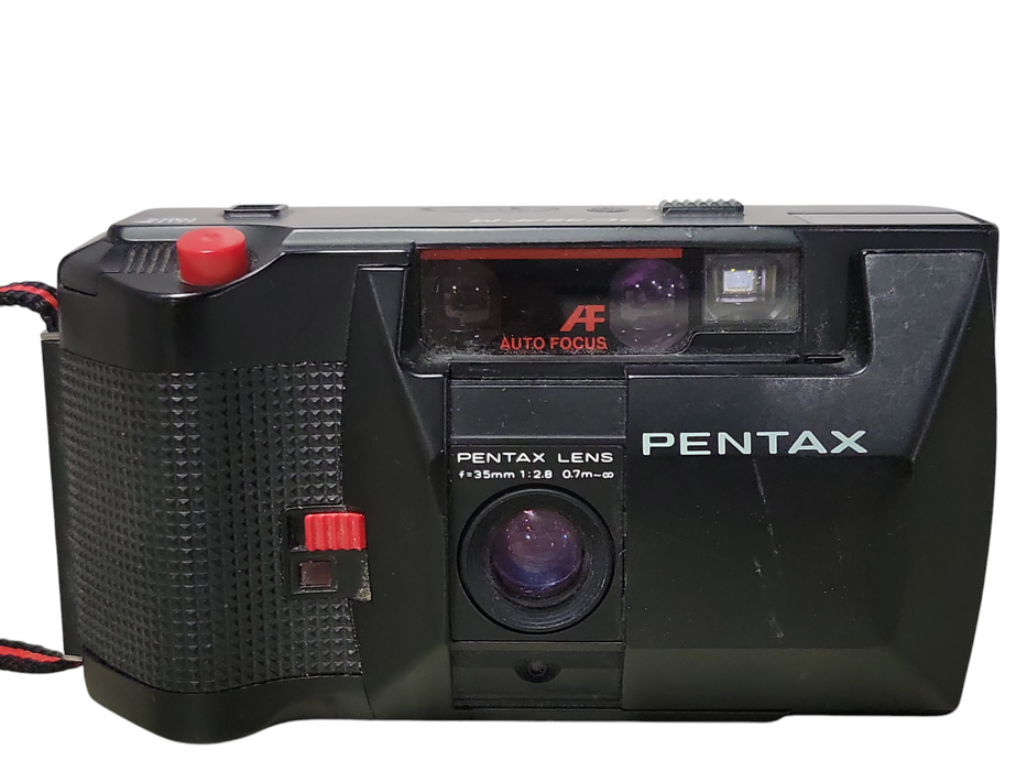 Pentax PC35 AF-M 35mm Point & Shoot Compact Film Camera, read _