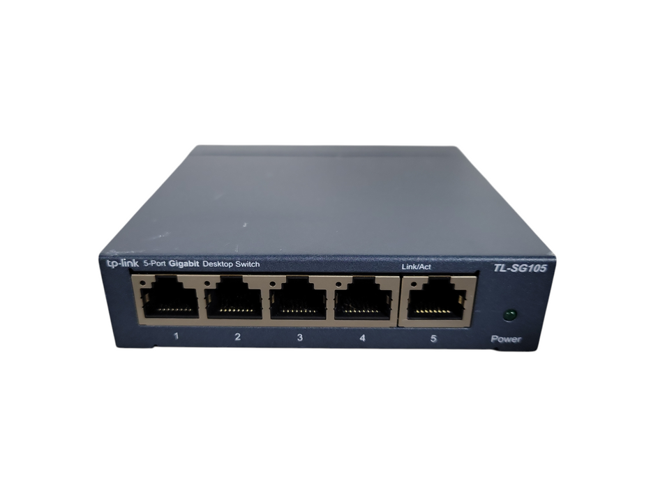 TP-LINK TL-SG105 5-Port Gigabit Desktop Switch 10/100/1000mbps !