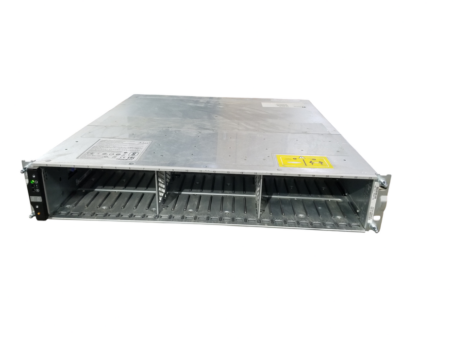 NetApp NAJ-1501 24-Bay SAS Hybrid Storage Array x2 IOM3 Controllers NoHDD Q