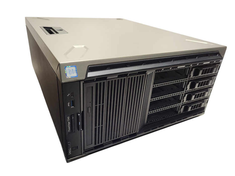 Dell PowerEdge T340 3.5" Xeon E-2174G 48GB DDR4 PERC H330 2x495W PSU $