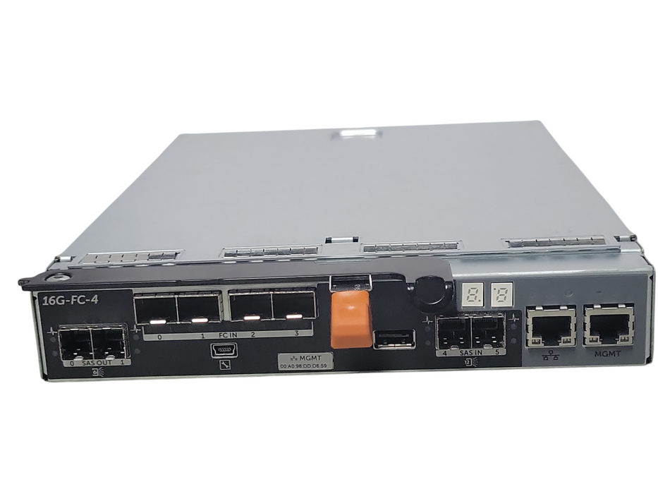Dell 0HFPGK PowerVault MD3800F MD3820F MD3860F 16GB SFP FC Controller Q_