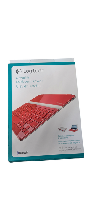 Logitech Ultrathin Wireless Bluetooth Keyboard Cover Ipad 3 & 4 Gen