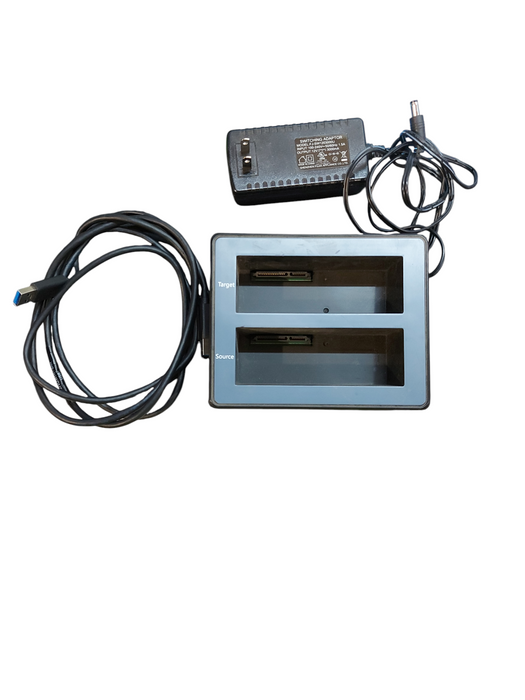 Super Speed T-300D USB 3.0 to Dual SATA III Docking Station with Stand