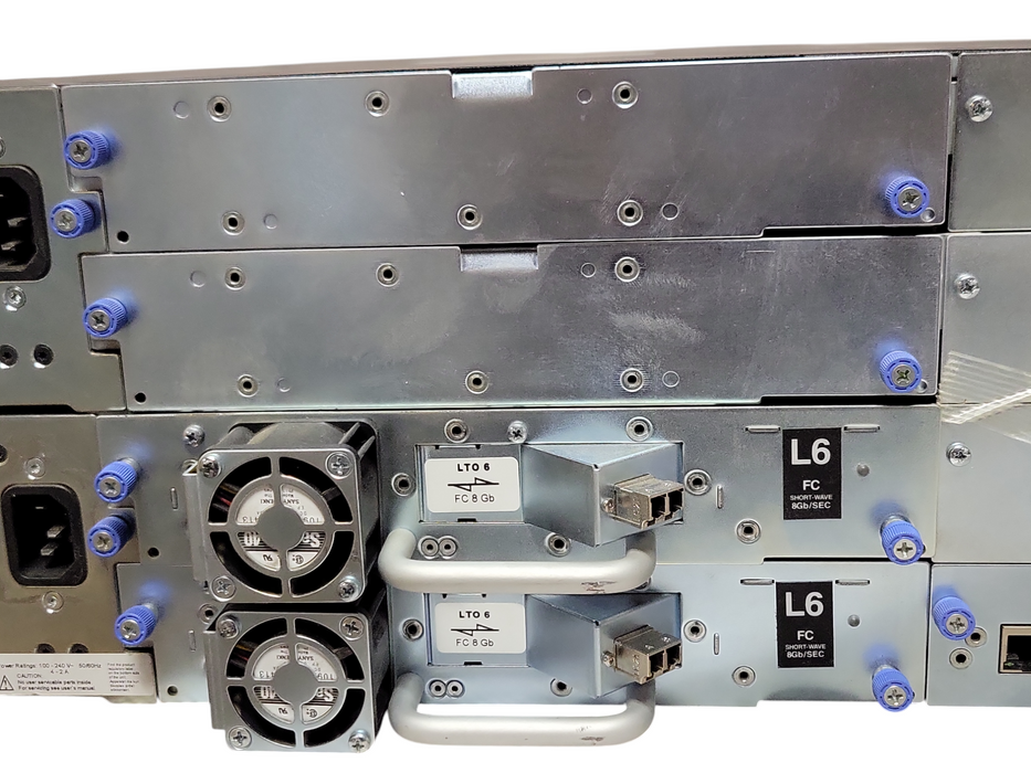 Dell PowerVault TL4000 48-Bay 2x LTO6 FC 8Gb 2x PSU Tape Library _