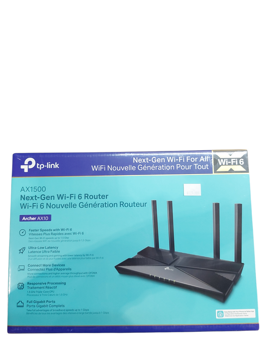 TP-LINK AX1500 Next-Gen Wi-Fi 6 Router