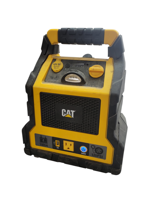 CAT CJ1000DCP 1000 Peak Amp Jump Starter Power Station Air Compressor *READ %