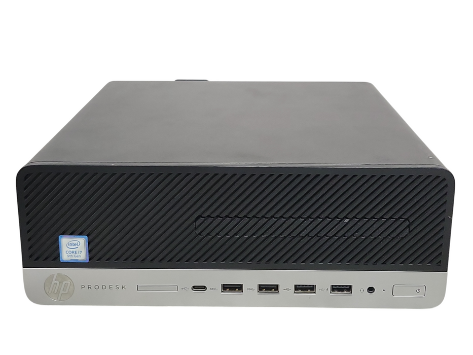 HP ProDesk 600 G5 SFF, Core i7-9700 CPU 3.00GHz, 8GB RAM, 256GB Nvme _