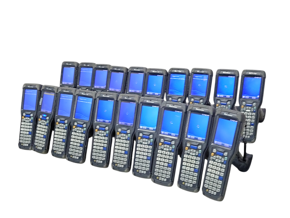 Lot of 20x Intermec CK71 Series Barcode scanners w/ Battery & Handle, READ _