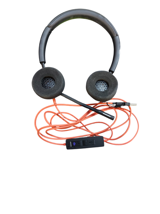 Plantronics Blackwire 3320 Wired Headset Dual-Ear (Stereo) with Boom Mic PC