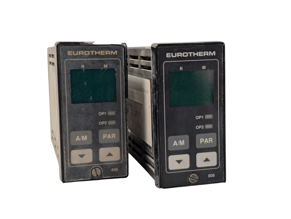 Lot of 2x Eurotherm 808 Themperature Controller Please READ -