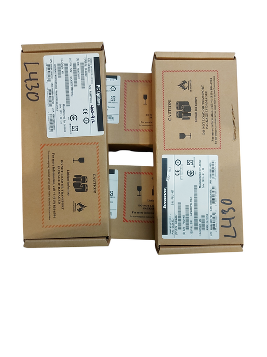 Lot 4x Lenovo ThinkPad Battery 70+ 6 Cell 0A36302 10.8V 5.2Ah 57Wh Q
