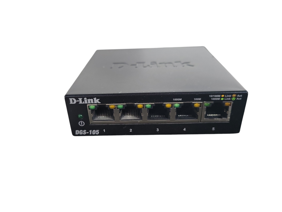 D-Link 5 Port Gigabit Switch DGS-105 !