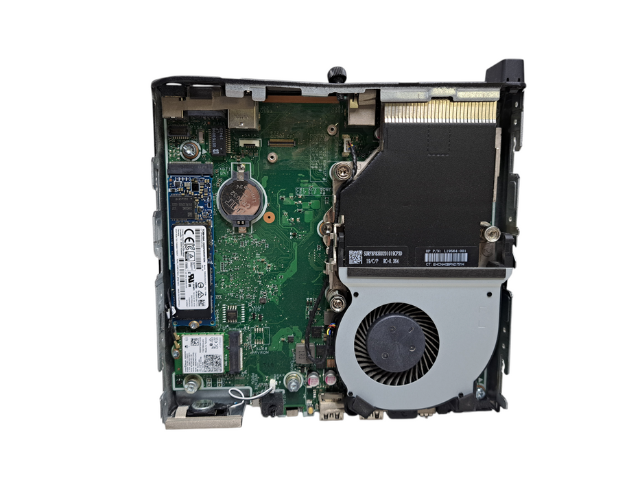 HP ProDesk 400 G5 Mini | i5-9500T @2.20GHz, 8GB DDR4, 256GB NVMe *READ* )