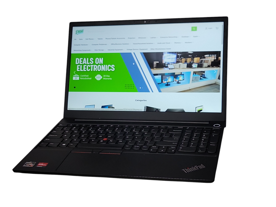 Lenovo ThinkPad E15, AMD Ryzen 7 5700U 1.8GHz, 8GB RAM, 256GB Nvme _ Lap200