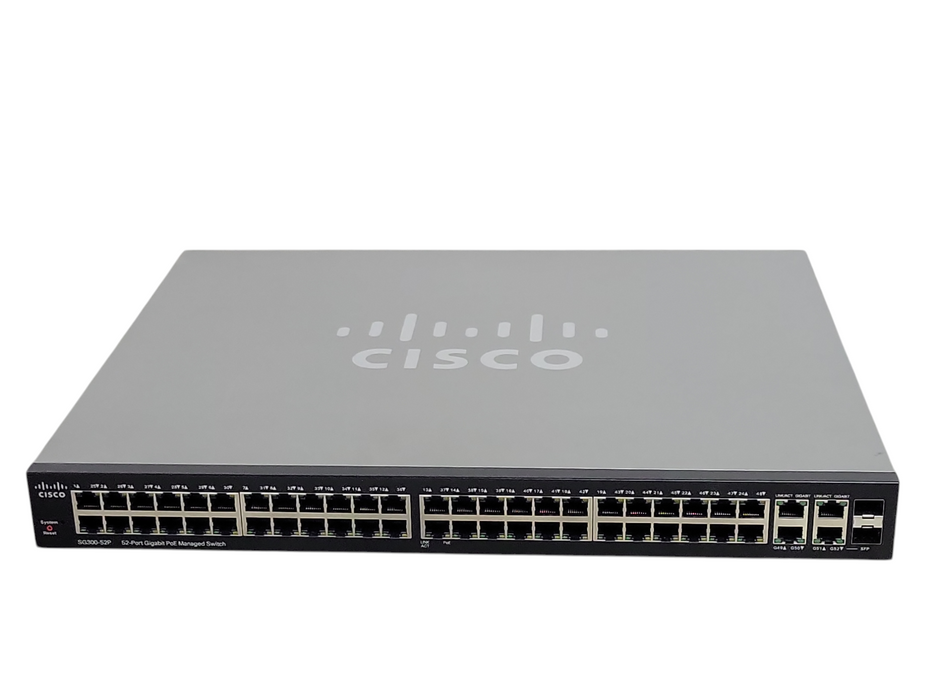 Cisco SG300-52P 52-Port gigabit PoE Managed Switch _