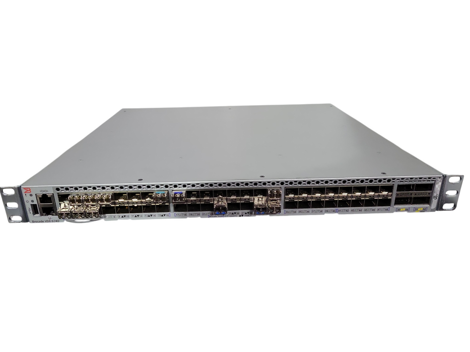 Brocade Networks BR-VDX6740-24-R 48x 10G SFP+ +4x 40Gb QSFP+ Switch, READ !