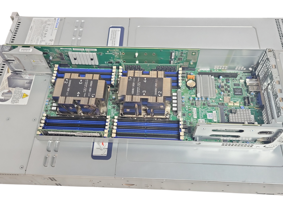 Nutanix NXS2U2NL12G600 2-Nodes 4x Xeon Gold 5115 128GB DDR4, 12x 3.5" Trays _