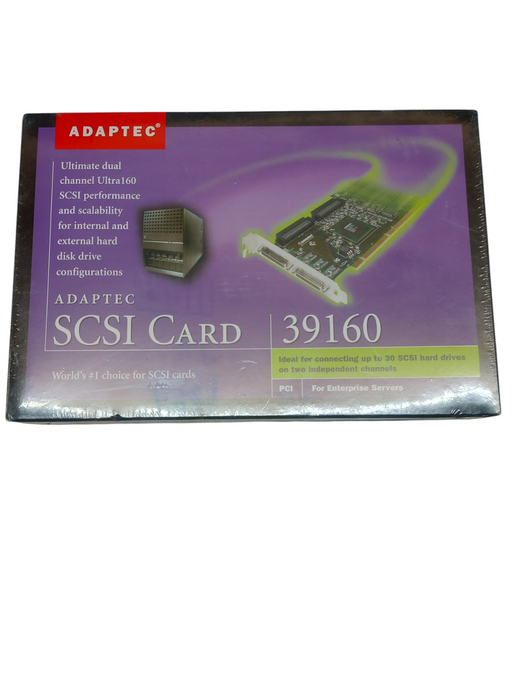 Adaptec SCSI Card 39160 Ultra160 PCI for Enterprise Servers ASC-39160 Kit