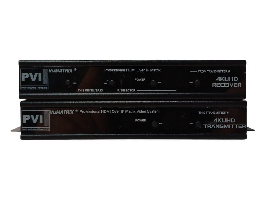 VUMATRIX HDMI over IP PoE Matrix Extender Distribute 4K IP Network Kit