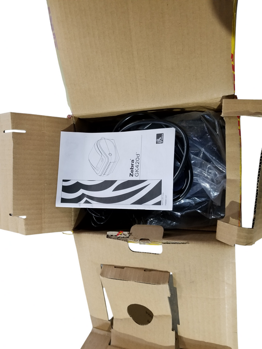 Zebra GK420D Thermal Label Printer USB Ethernet GK420-202210-000 Open Box