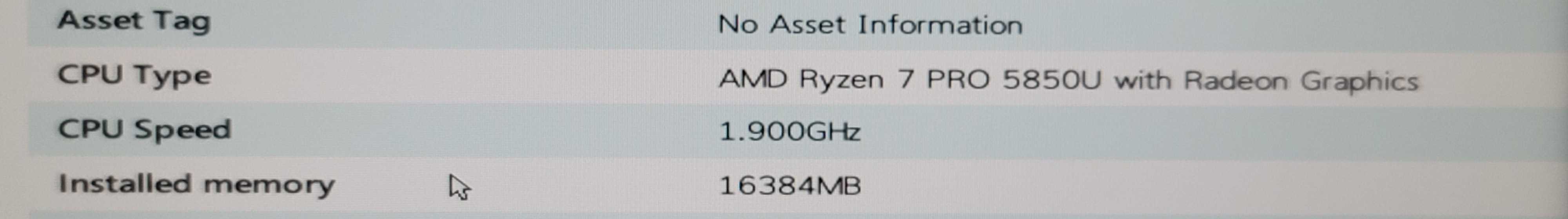 Lenovo ThinkPad T14 Gen 2 Ryzen 7 5850U 16GB RAM NO SSD FOR PARTS/REPAIR  β Lap200